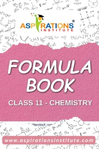 Formula Book - 11 Chemistry