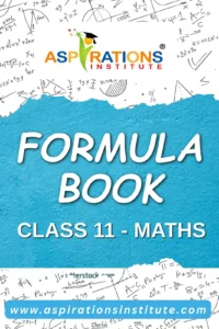 Formula Book - 11 Maths
