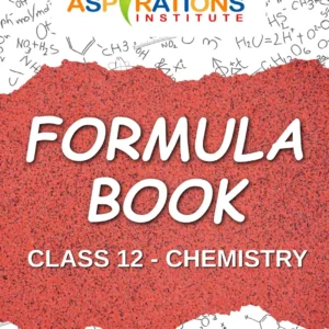 Formula Book - 12 Chemistry