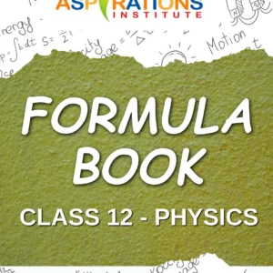 Formula Book - 12 Physics