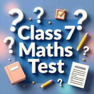 Class 7 Maths Combo MCQ Pack
