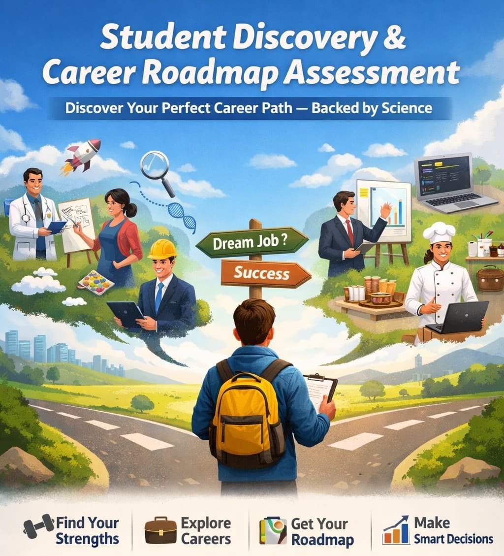 Student exploring career paths
